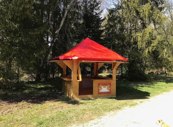 Modell Neapel, Pavillon
